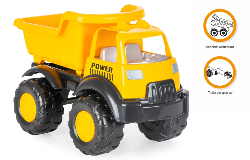 Power Vrachtwagen Geel/Zwart^Pilsan Sale
