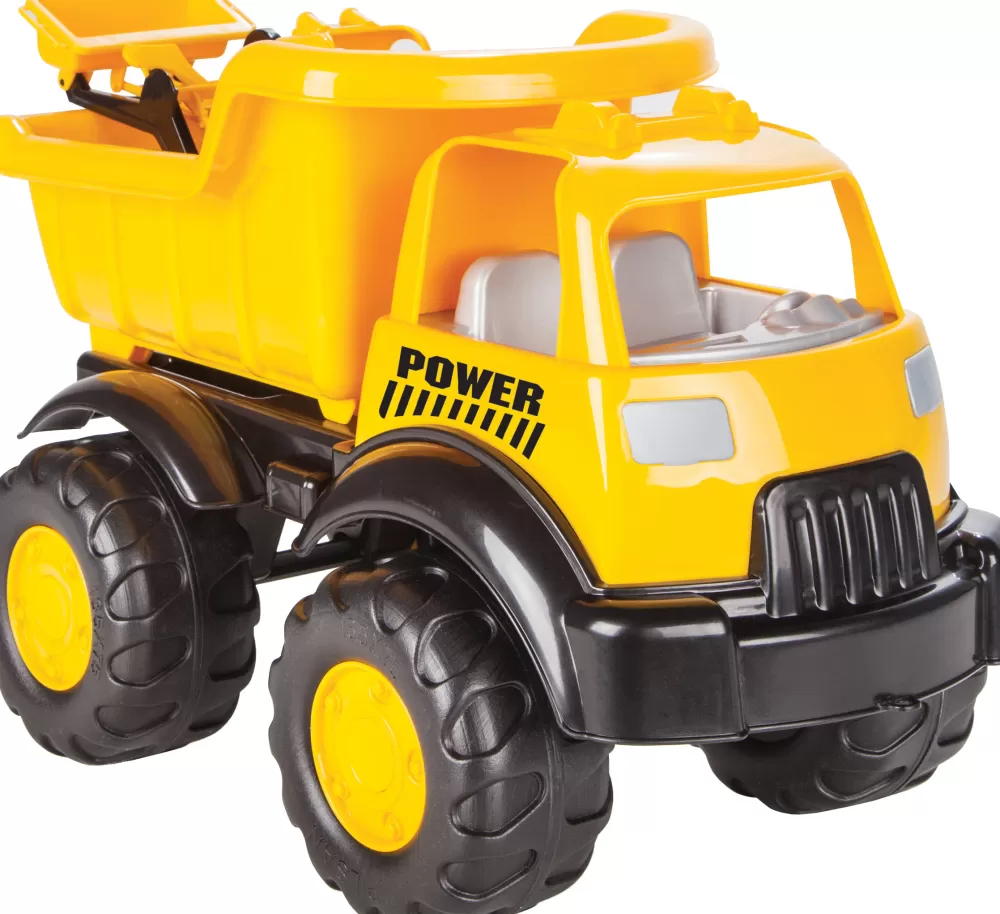 Power Vrachtwagen Met Loader Geel/Zwart 2-Delig^Pilsan Clearance