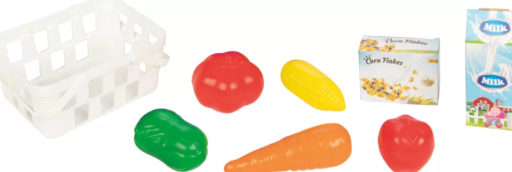 Speelgoed Supermarktset Paars 25-Delig^Pilsan Best