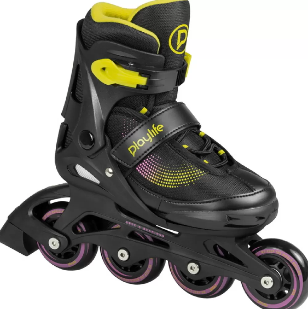 Inline Skates Joker Hardboot 82A Zwart/Geel^Playlife Outlet