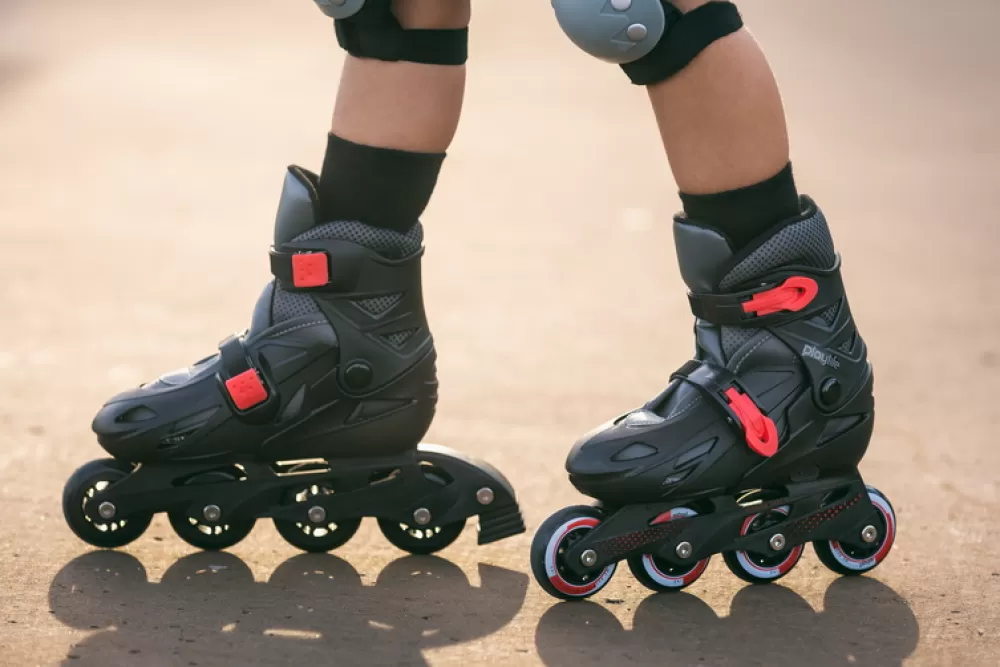 Inlineskates Riddler Zwart^Playlife New