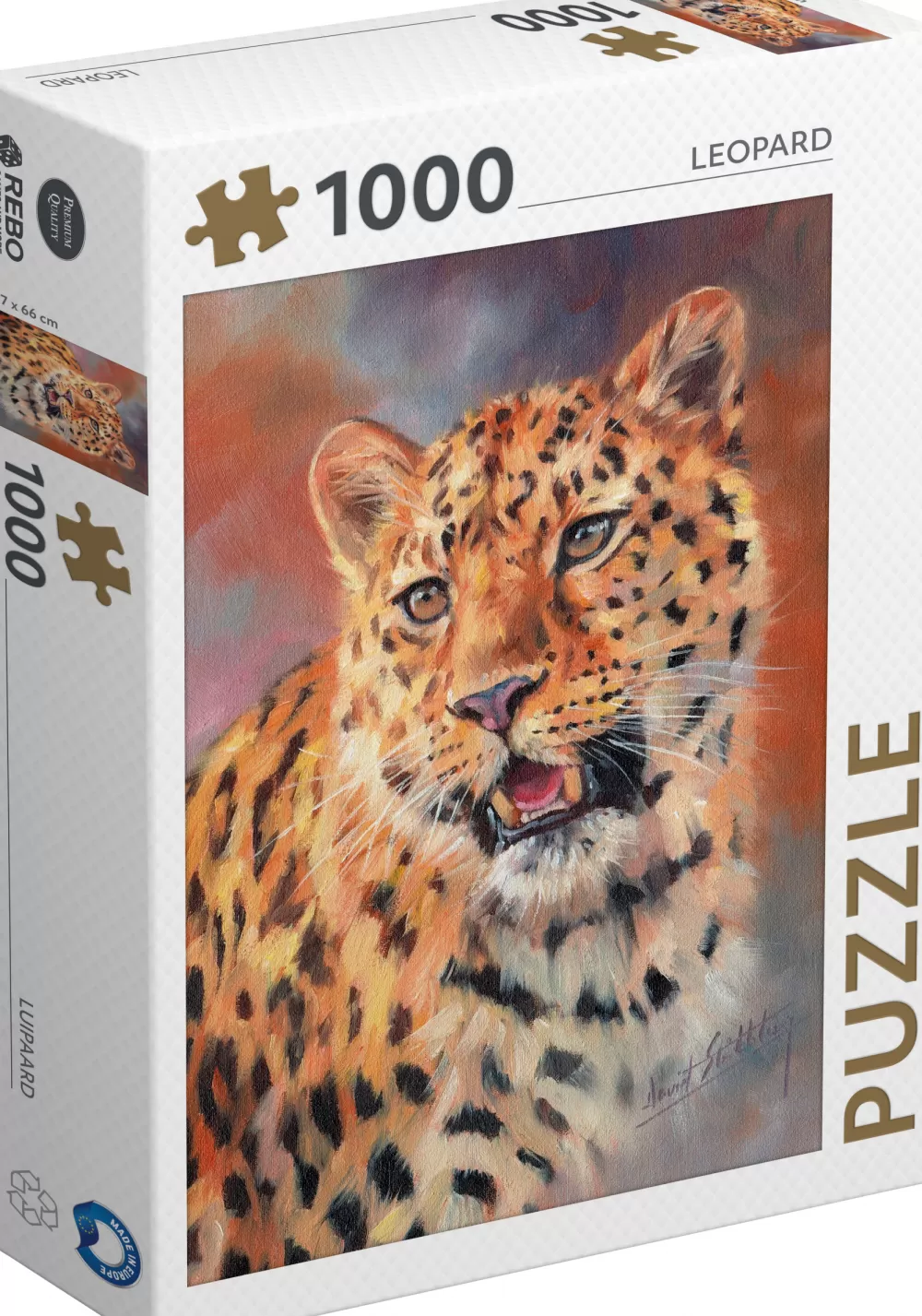 Legpuzzel Leopard 1000 Stukjes^Rebo Productions Sale