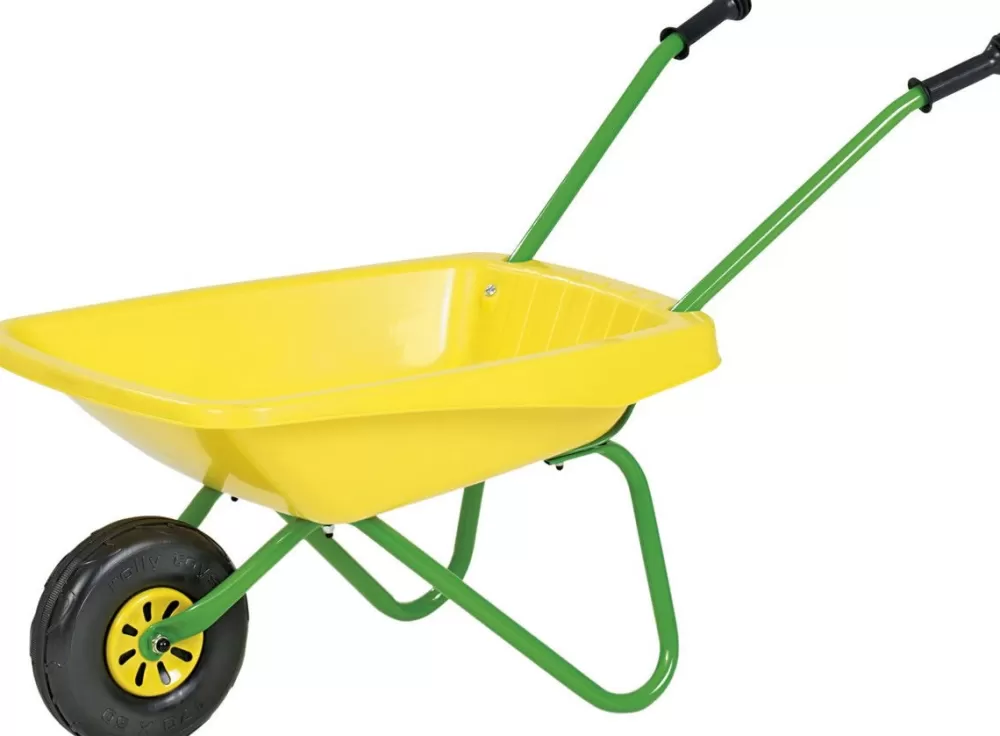 Kruiwagen Kunststof Junior Geel/Groen^Rolly Toys Sale