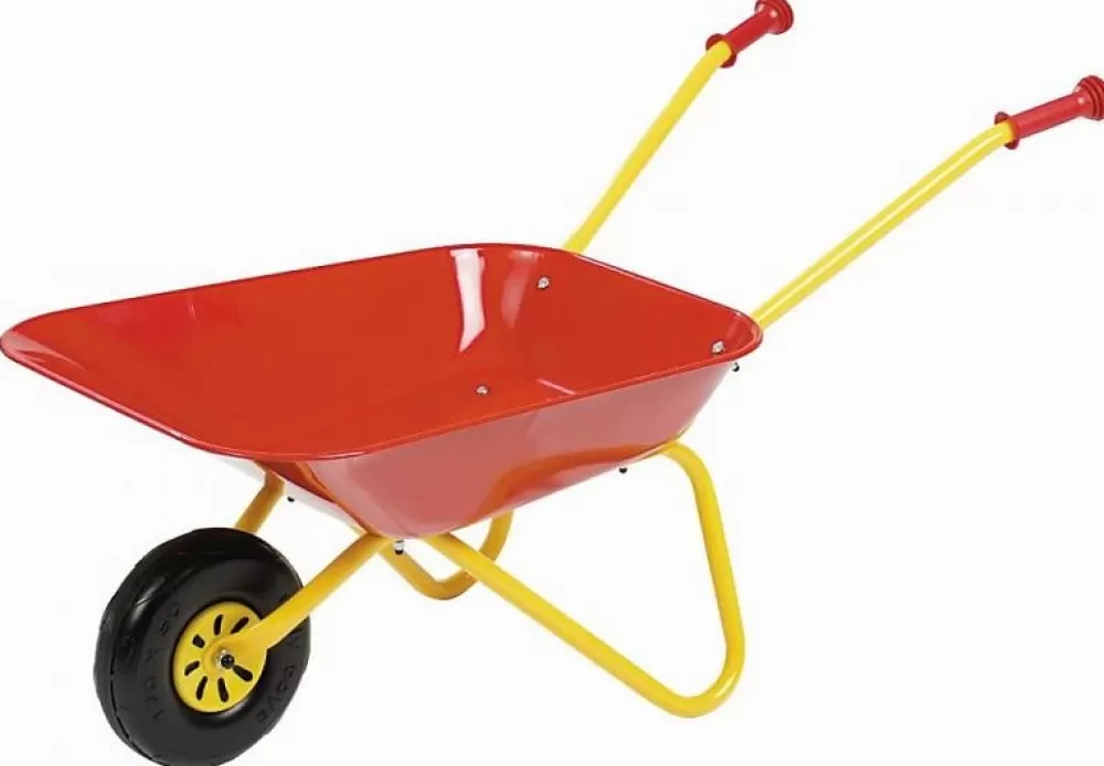 Kruiwagen Metaal Junior Rood^Rolly Toys Clearance