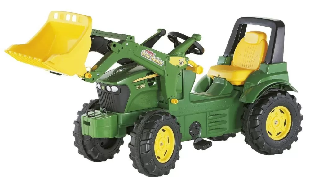 Traptractor Rollyfarmtrac John Deere 7930 Groen/Geel^Rolly Toys Hot