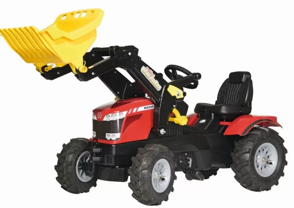 Traptractor Rollyfarmtrac Mf 8650 Lb Rood/Zwart^Rolly Toys Cheap