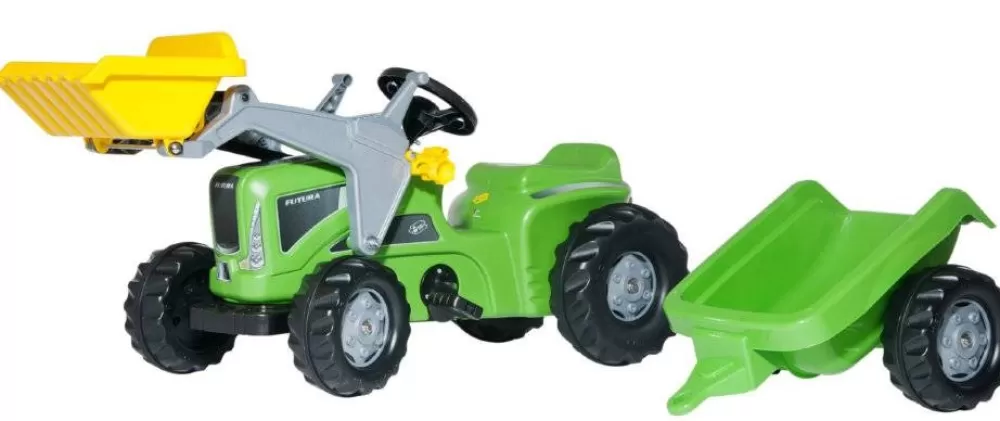 Traptractor Rollykiddy Futura Junior Groen/Zwart^Rolly Toys Sale