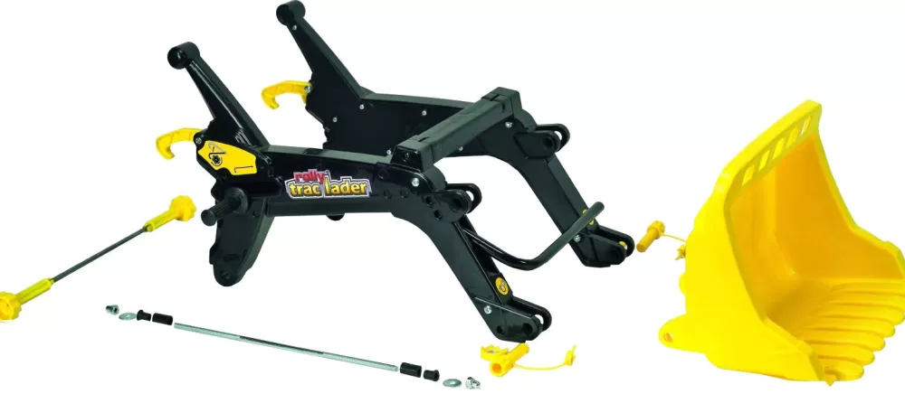 Voorlader Rollytrac Junior Geel/Grijs^Rolly Toys Fashion