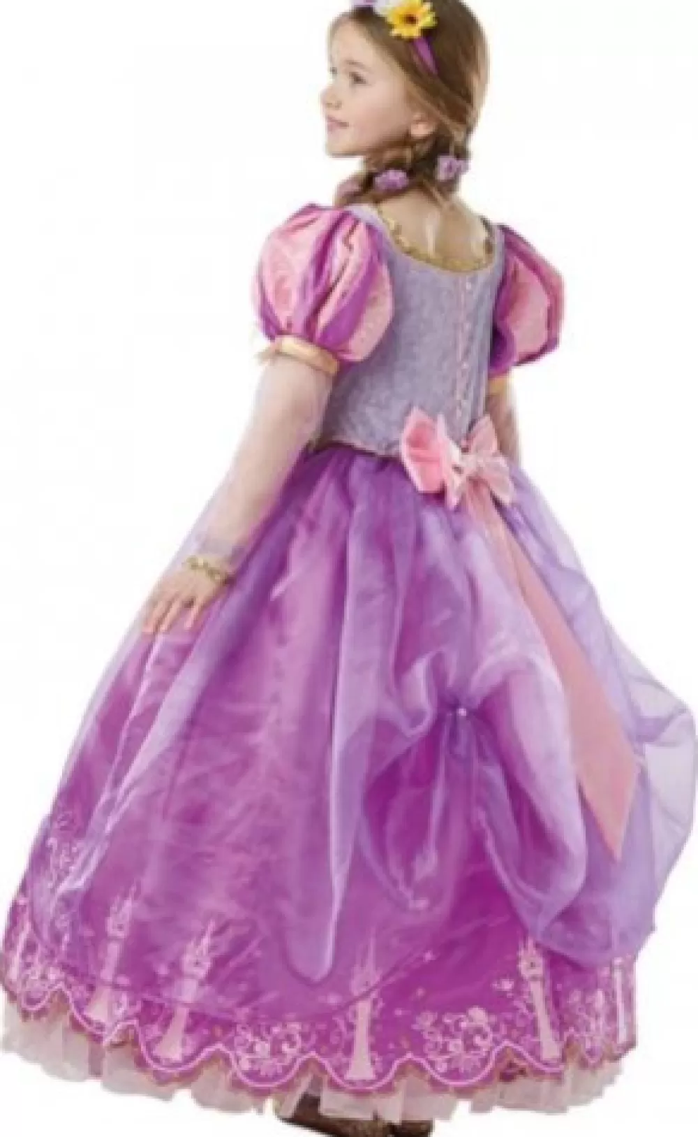 Verkleedjurk Rapunzel Polyester Paars 2-Delig^Rubie's Hot