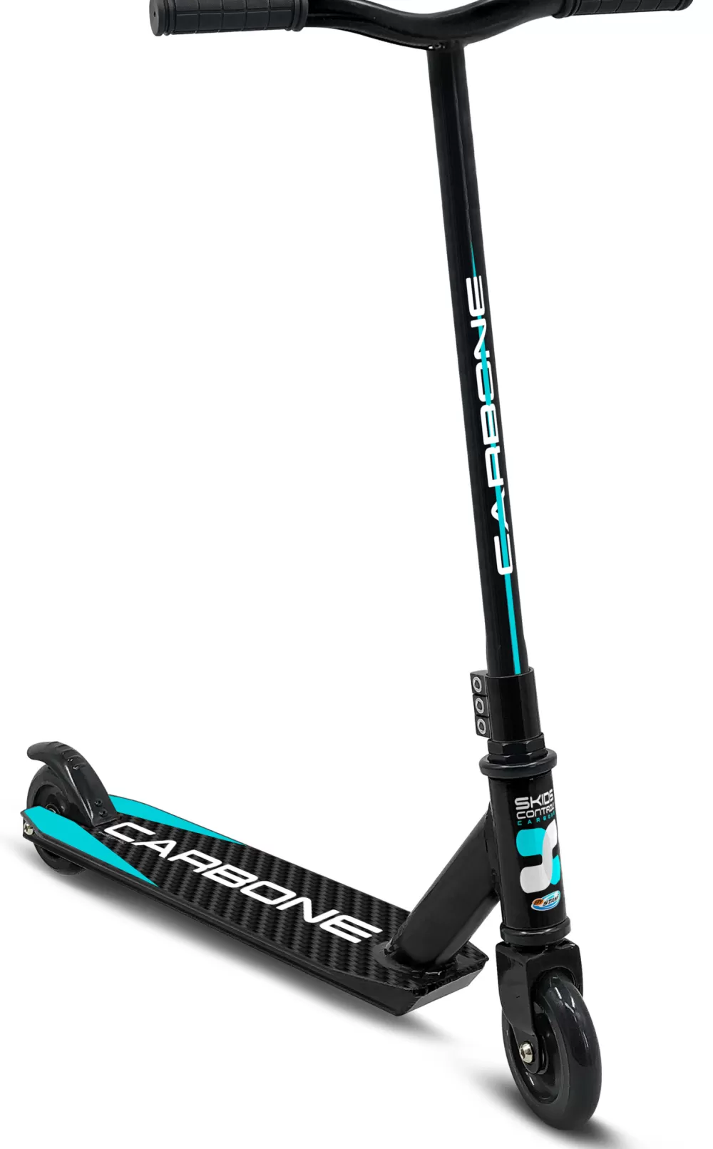 Carbone Stuntstep Voetrem Junior Zwart/Turquoise^Skids Control Discount