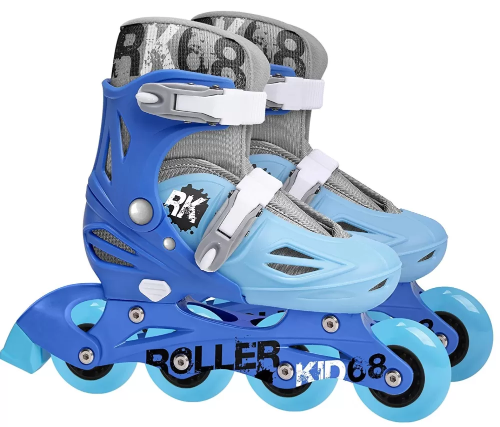 Inline Skates Verstelbaar Lichtblauw^Skids Control Hot