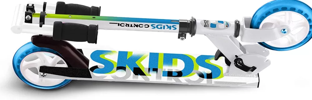 Voetrem Opvouwbaar Junior Wit/Blauw^Skids Control Cheap