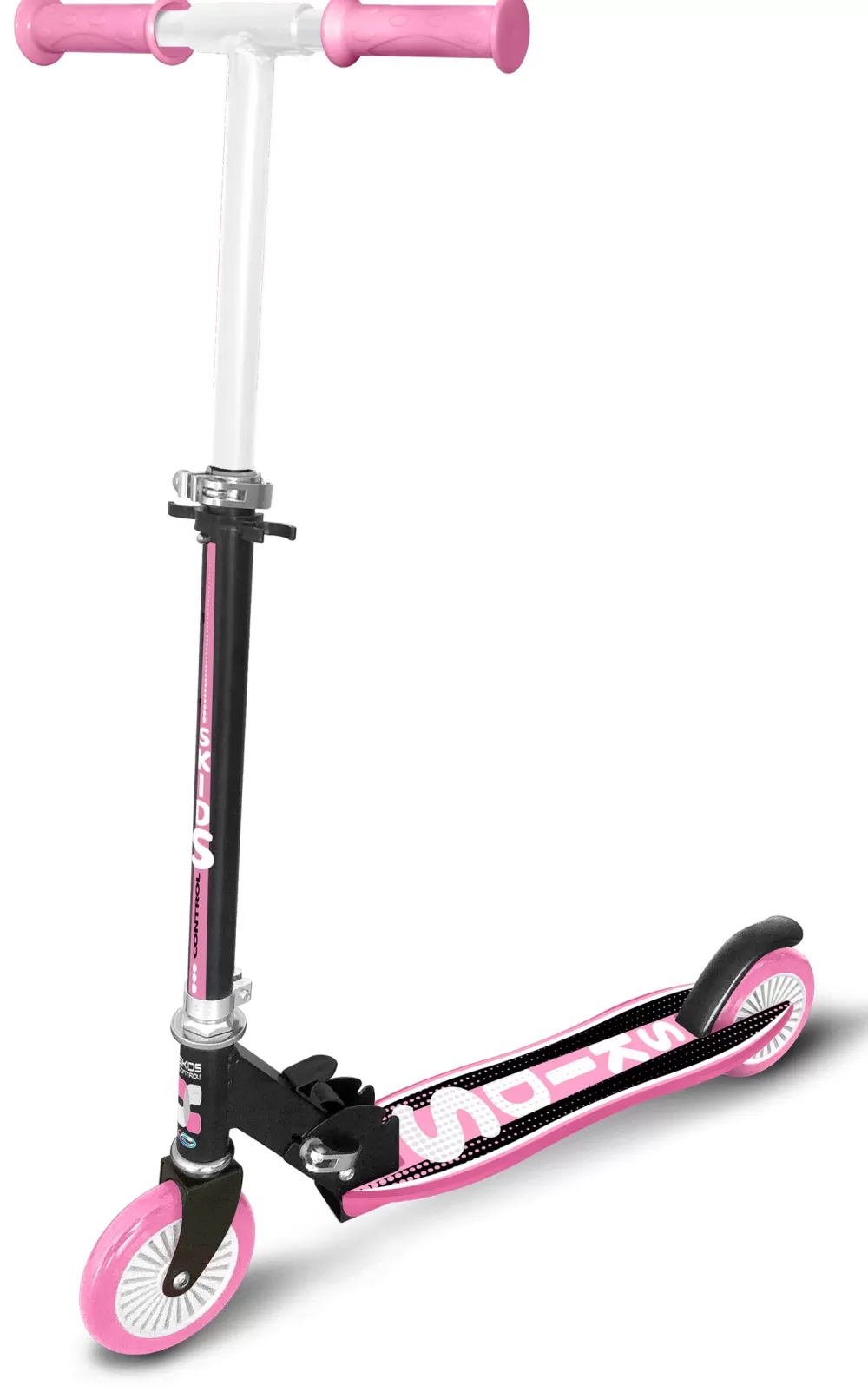 Vouwstep Voetrem Junior Roze/Zwart^Skids Control Clearance