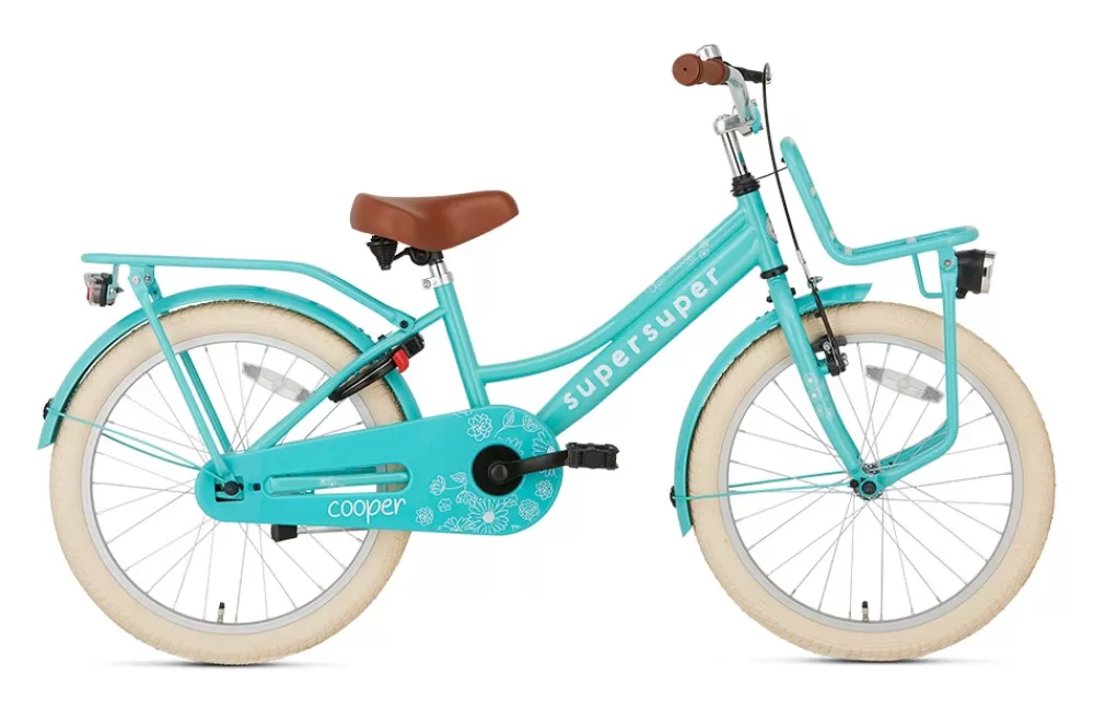 Cooper 20 Inch Meisjes Terugtraprem Turquoise^Supersuper Fashion
