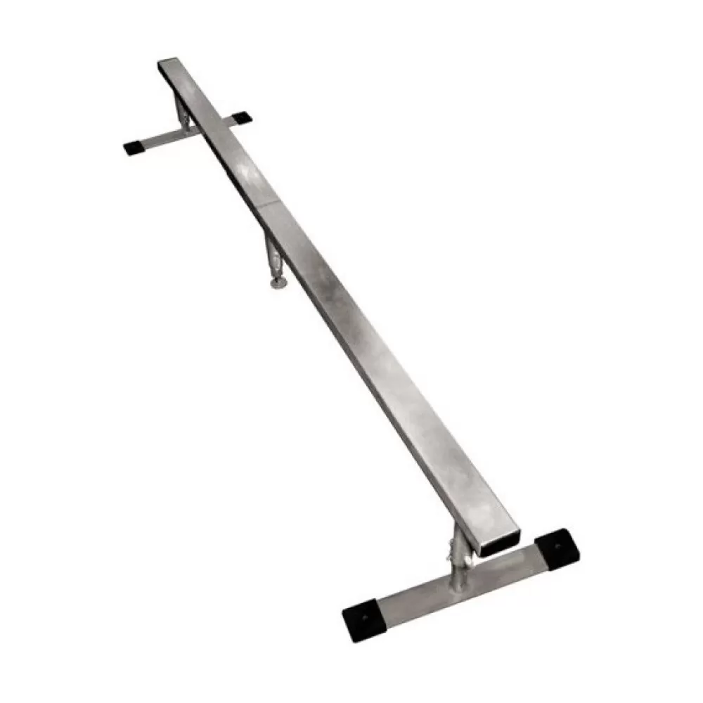 Flatbar Grindrail 185 Cm Zilver^Urban Street Ramps Outlet