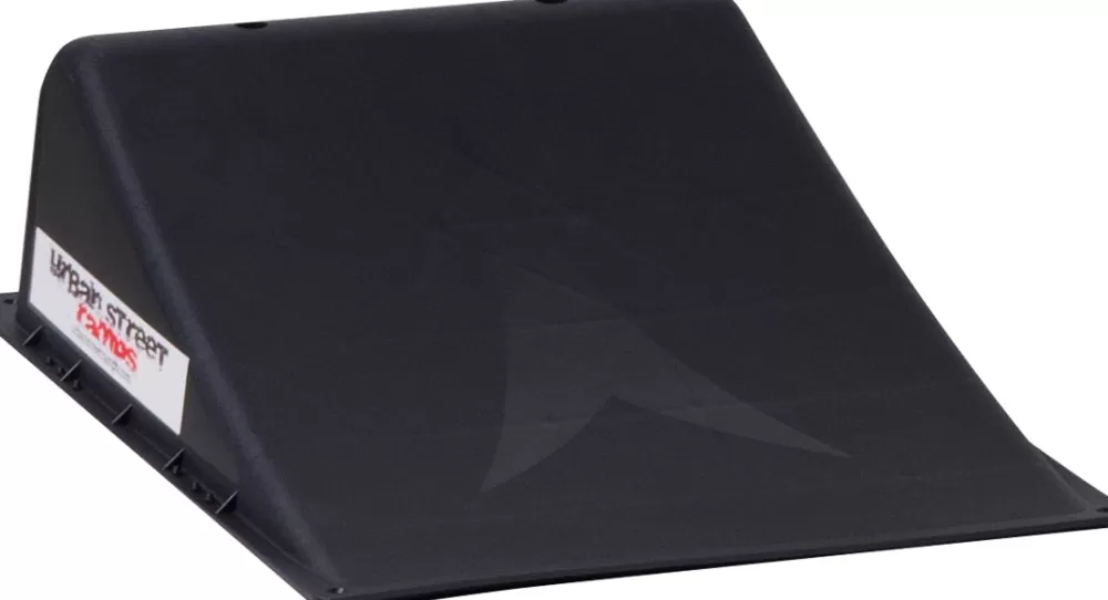 Mini Single Skateramp Zwart^Urban Street Ramps Flash Sale