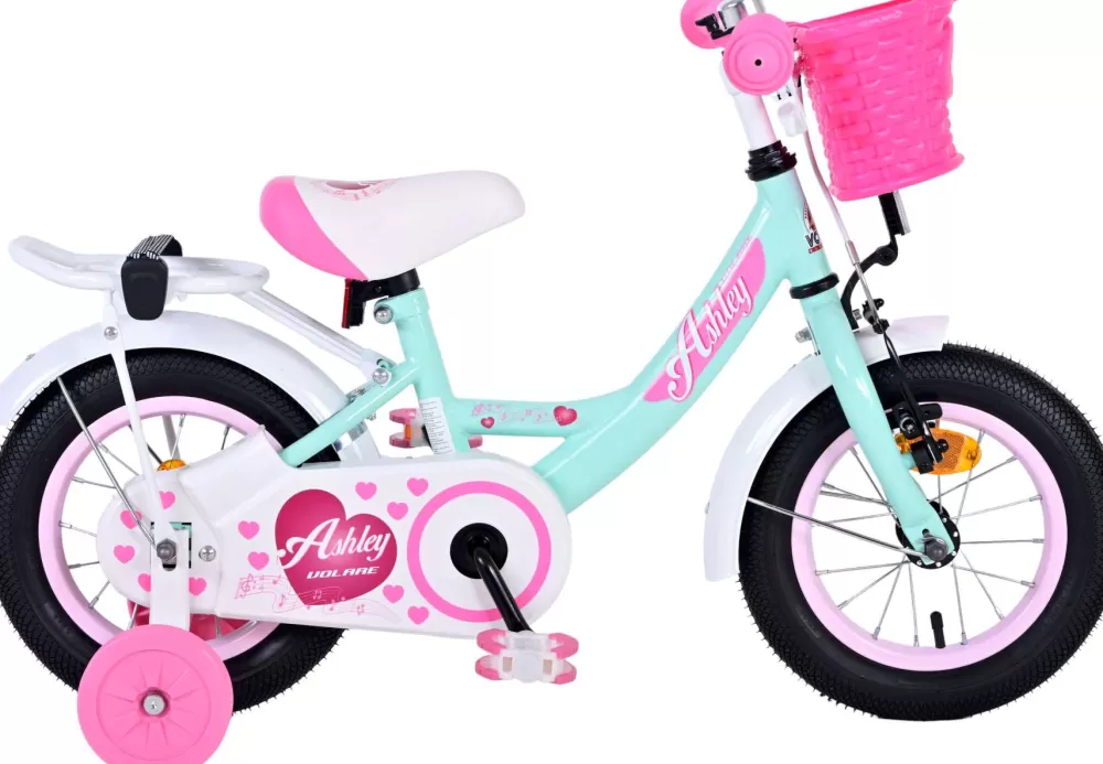 Ashley 12 Inch 21,5 Cm Meisjes Terugtraprem Mintgroen/Wit^Volare Sale