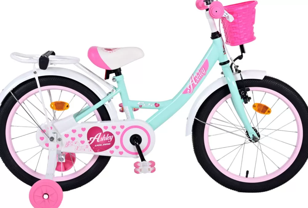 Ashley 18 Inch Meisjes Terugtraprem Mintgroen/Wit^Volare Store
