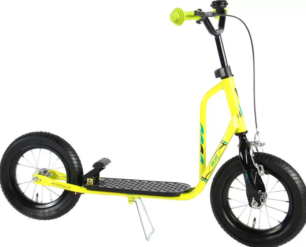 Autoped 12 Inch Junior Voetrem Lime^Volare Best Sale