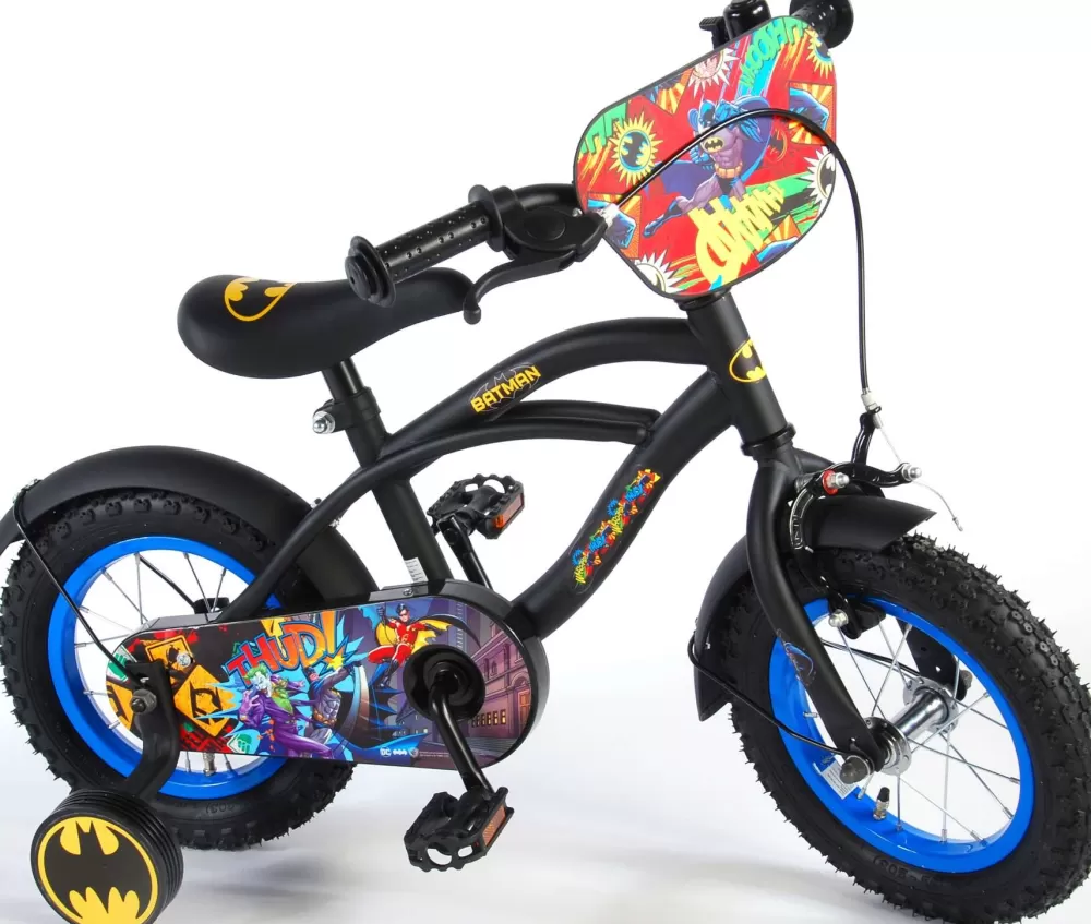 Batman 12 Inch Jongens Terugtraprem Zwart^Volare Store