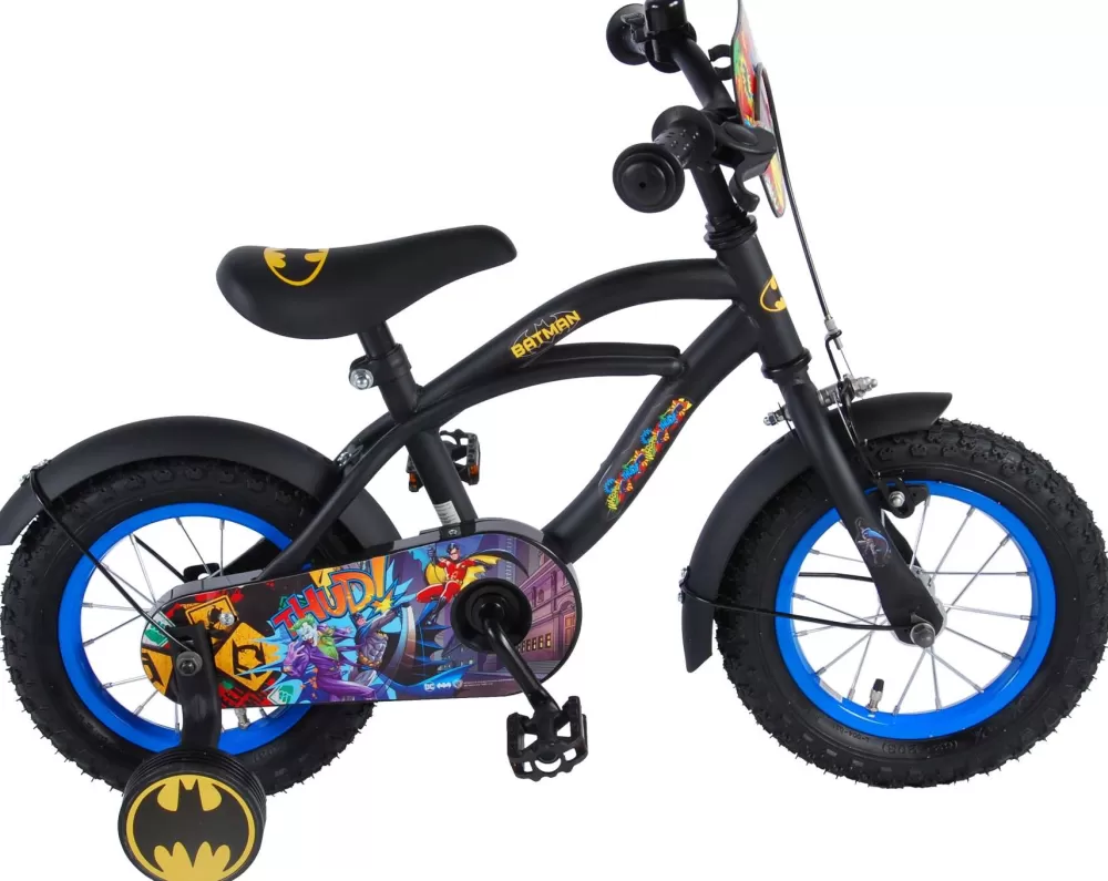 Batman 12 Inch Jongens Terugtraprem Zwart^Volare Store