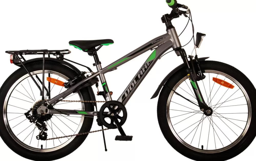 Cross 20 Inch Jongens 6V V-Brakes Grijs/Zwart^Volare Clearance