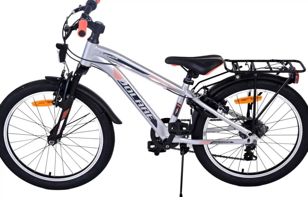 Cross 20 Inch Jongens 6V V-Brakes Zilver/Zwart^Volare Best Sale