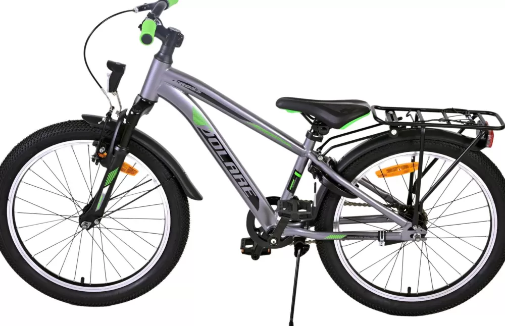 Cross 20 Inch Jongens Terugtraprem Grijs/Zwart^Volare Flash Sale