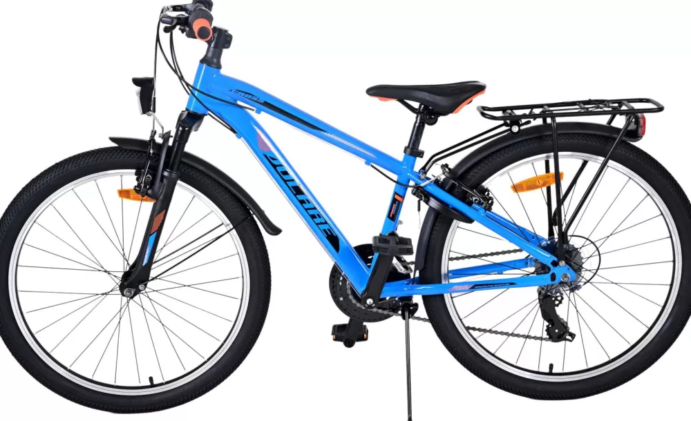 Cross 24 Inch Jongens 18V V-Brakes Blauw/Zwart^Volare Shop