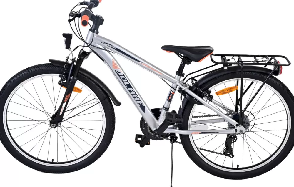Cross 24 Inch Jongens 18V V-Brakes Zilver/Zwart^Volare Discount