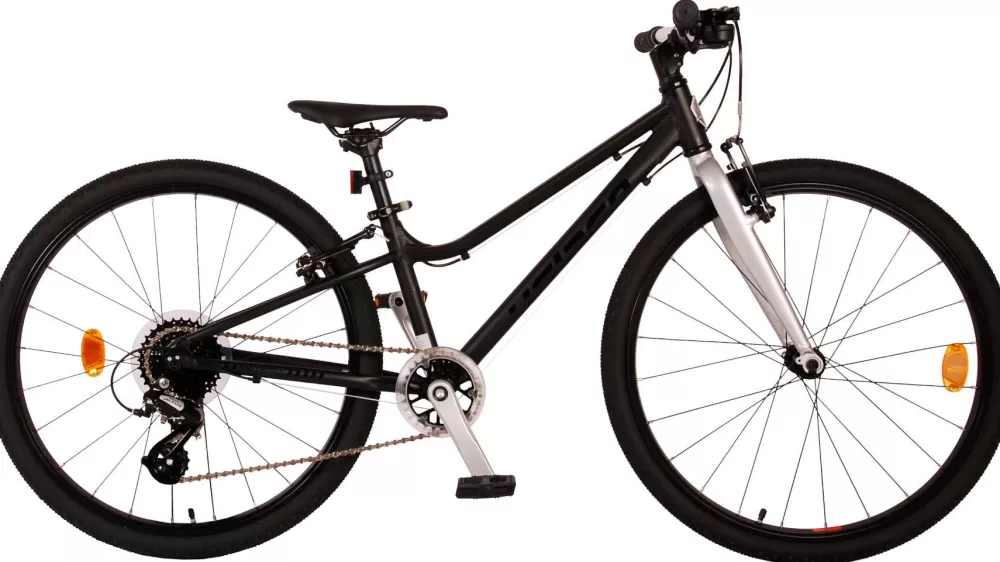 Dynamic 24 Inch Jongens 8V V-Brakes Matzwart^Volare Hot