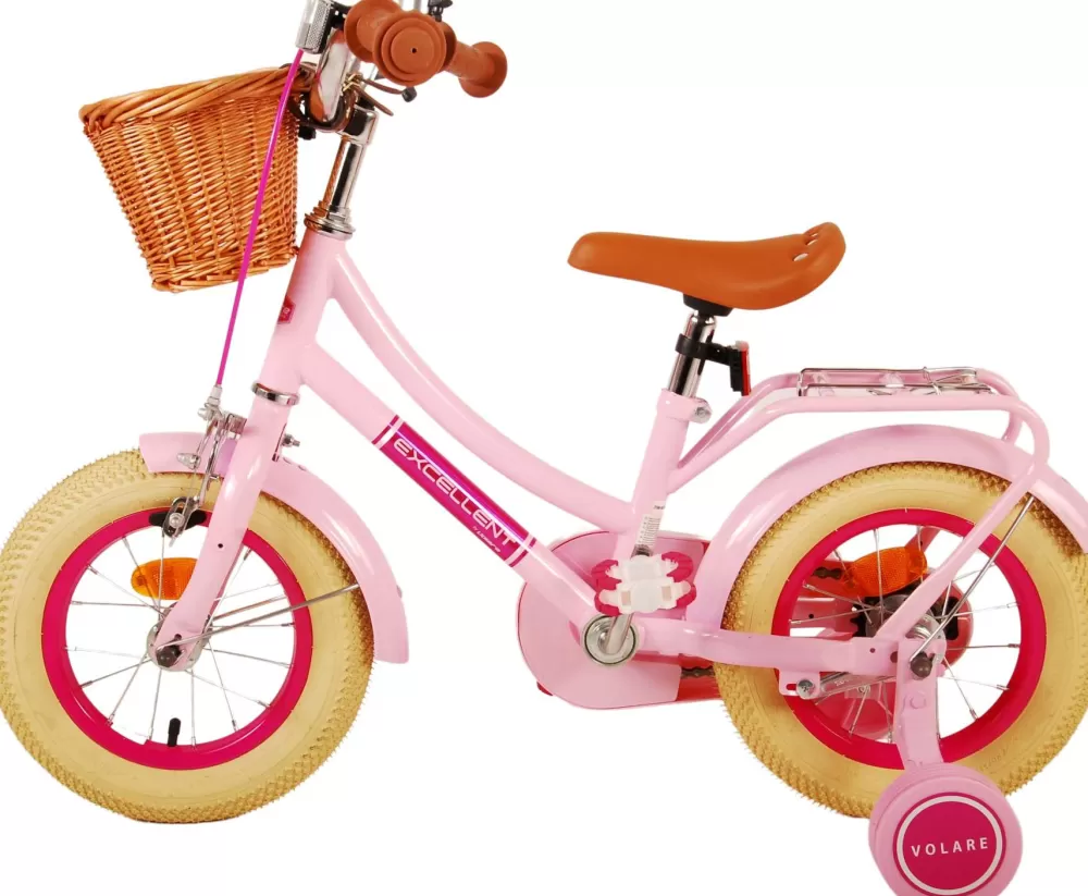 Excellent 12 Inch 21,5 Cm Meisjes Terugtraprem Lichtroze^Volare Outlet