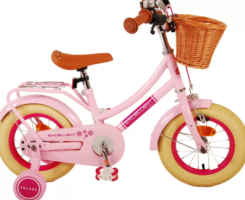 Excellent 12 Inch 21,5 Cm Meisjes Terugtraprem Lichtroze^Volare Outlet