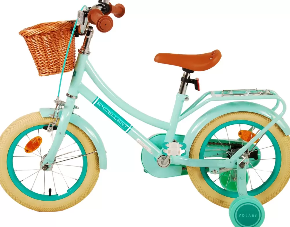 Excellent 14 Inch Meisjes Terugtraprem Mintgroen^Volare Best