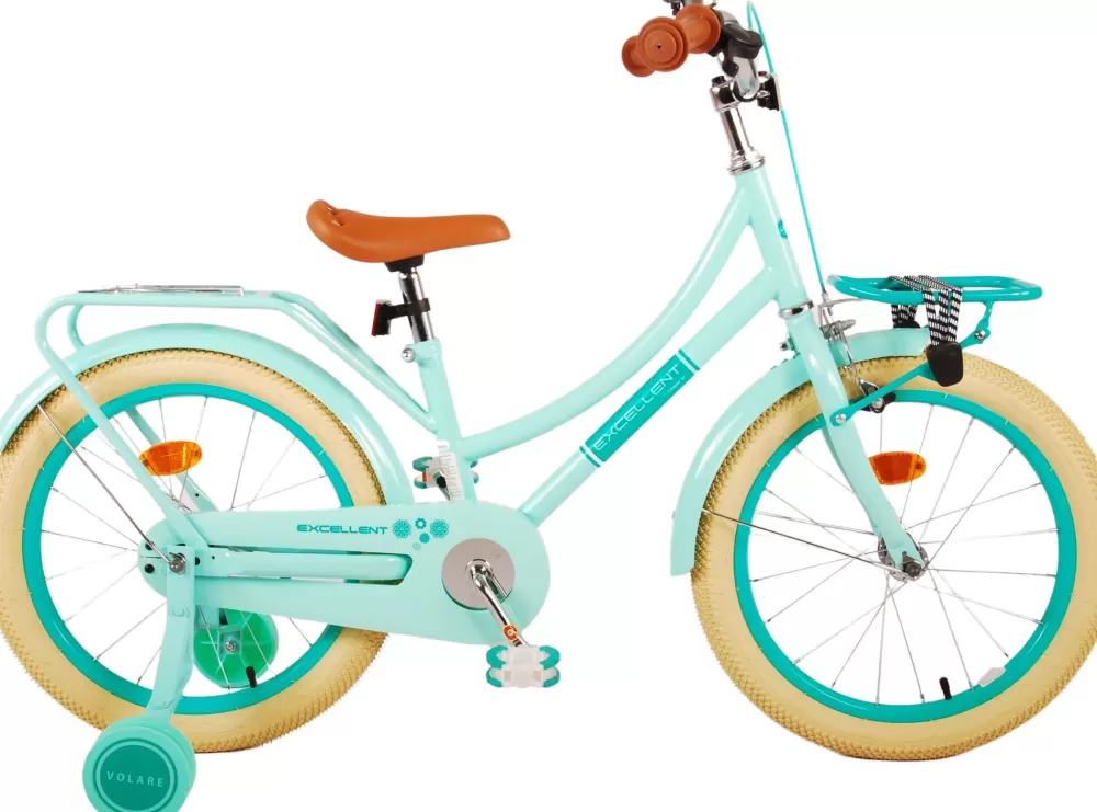 Excellent 18 Inch Meisjes Terugtraprem Mintgroen^Volare Online