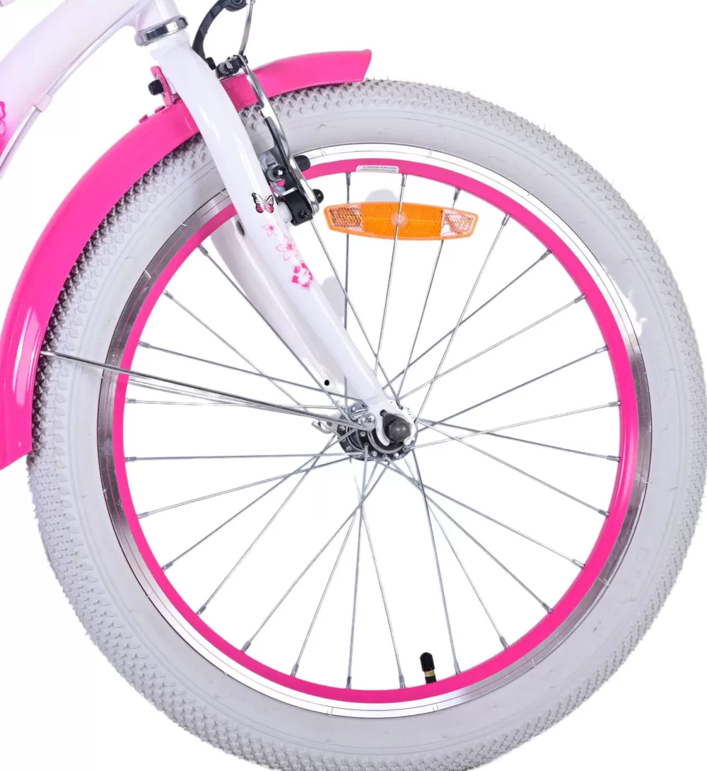 Lovely 20 Inch 27,5 Cm Meisjes 7V V-Brakes Roze/Wit^Volare Store
