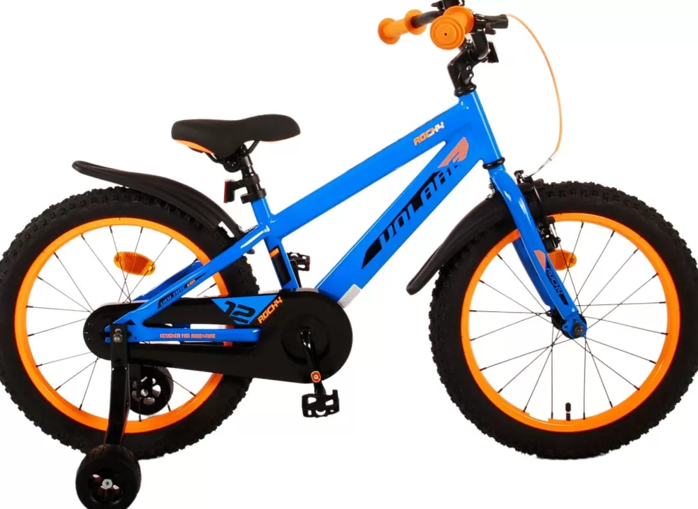 Rocky 18 Inch Jongens Terugtraprem Blauw^Volare Best Sale
