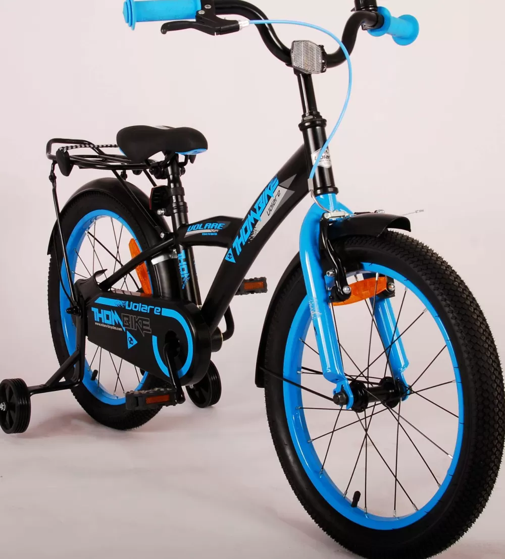 Thombike 18 Inch Jongens Terugtraprem Zwart/Blauw^Volare Best Sale