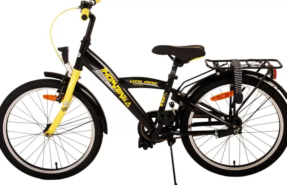 Thombike 20 Inch Jongens Terugtraprem Zwart/Geel^Volare Discount