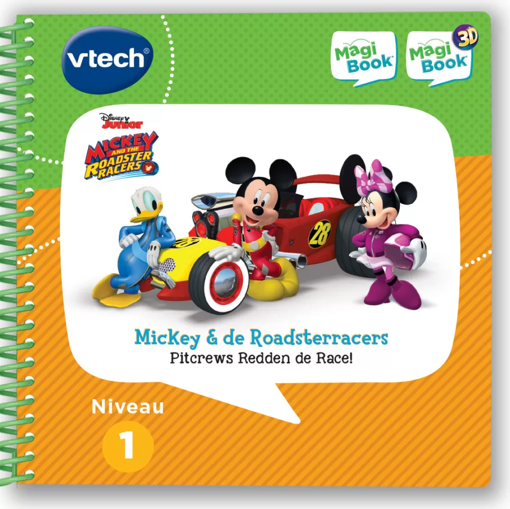 Activiteitenboek Magibook - Mickey & The Roadster Racers^VTech Online