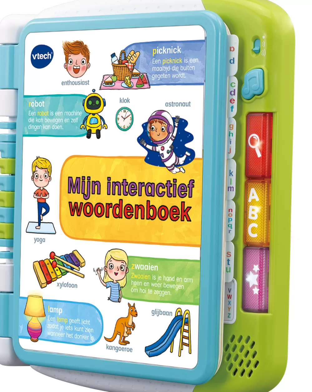 Kinderboek Mijn Interactief Woordenboek Wit/Blauw/Groen^VTech Outlet
