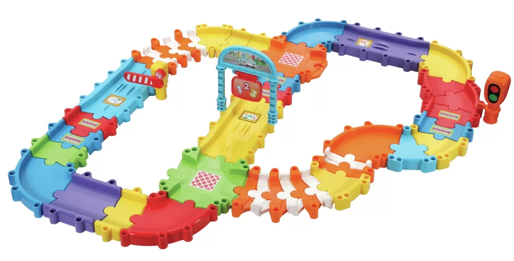 Toet Toet Auto's: Wegdelen Combi Deluxe Speelset^VTech Best