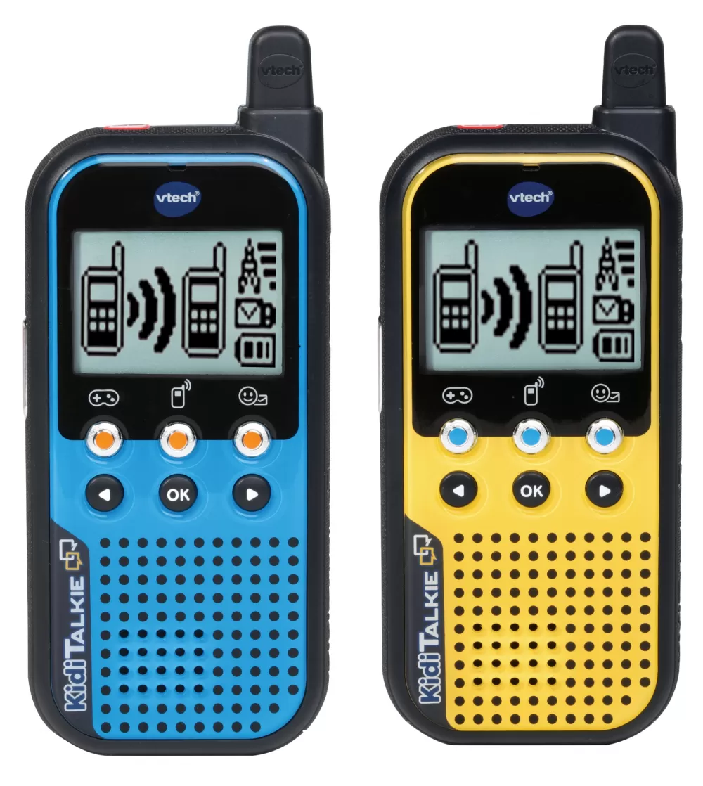 Walkie Talkie Kiditalkie 27,9 Cm Blauw/Geel 2 Stuks^VTech Clearance