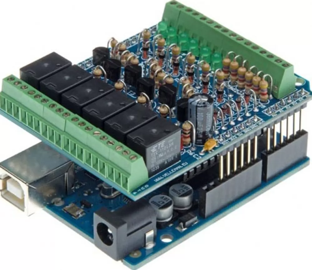 Ethernet Shield Arduino 7 X 5,5 Cm Groen/Zwart^Whadda Online