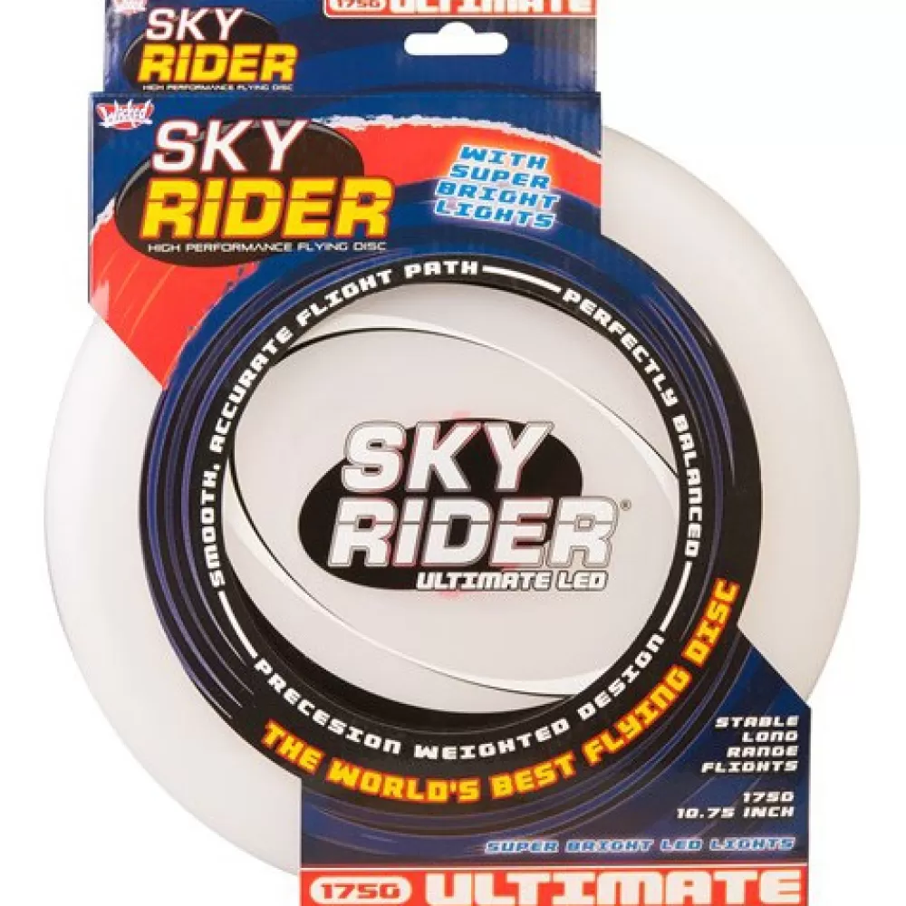 Frisbee Sky Rider Led 27,3 Cm Wit^Wicked Best