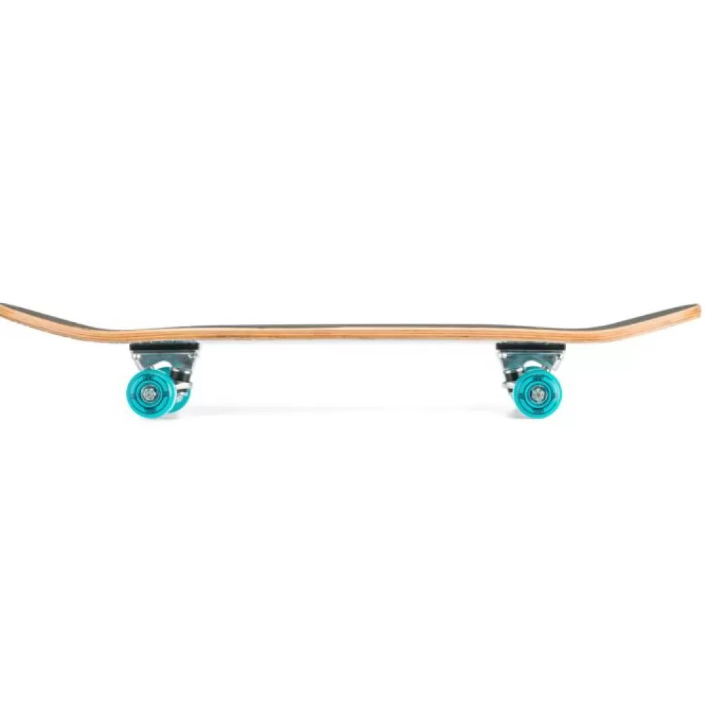Double Kick Skateboard 79 Cm Industrial Grijs/Blauw^Xootz Sale