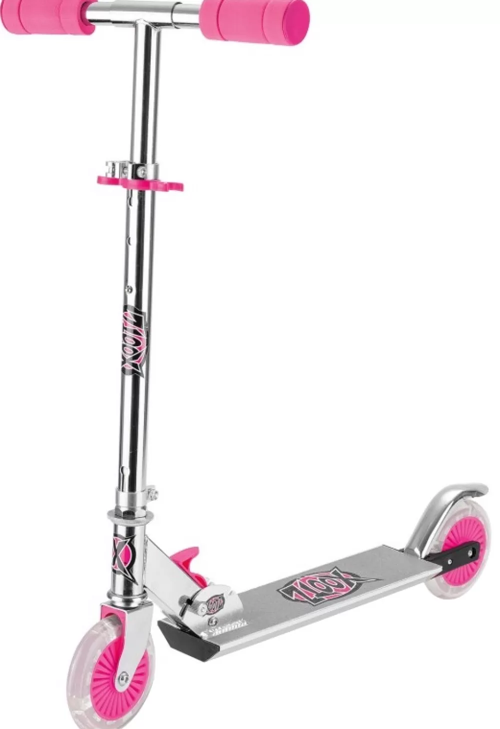 Folding Stuntstep Voetrem Meisjes Roze^Xootz Store