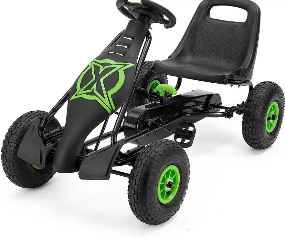Viper Go Kart Junior Zwart/Groen^Xootz Clearance